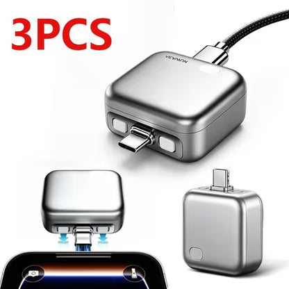 2pcs -140W Dual Port Current Splitter, AI Auto Recognition Charging Adapter, Dual-Core Safety Protection with Silicone Pad for Universal Smartphones