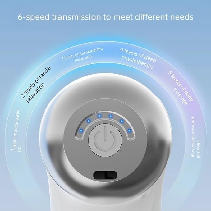 9-in-1 Electric Massage Gun Relieve Muscle Pain in Minutes — Anytime, Anywhere