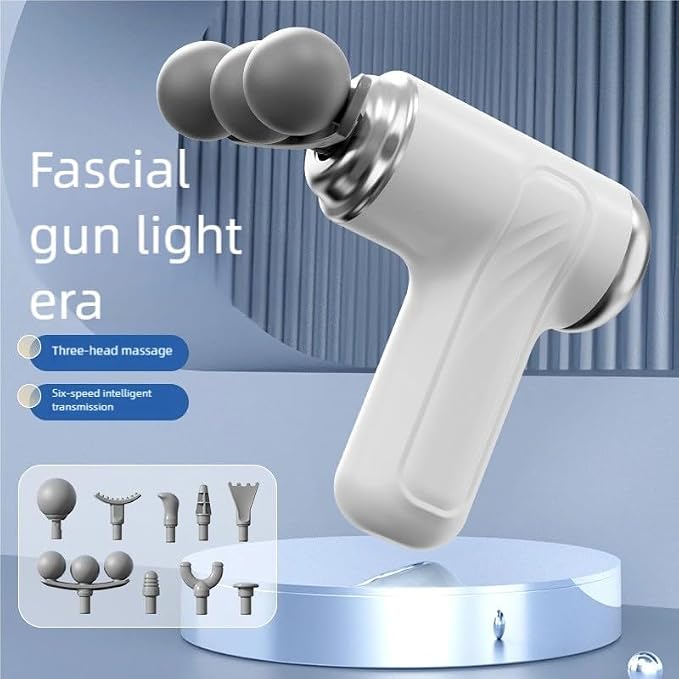 9-in-1 Electric Massage Gun Relieve Muscle Pain in Minutes — Anytime, Anywhere