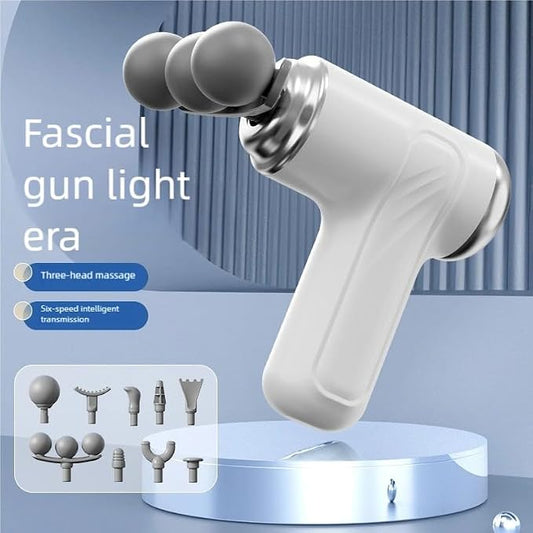 9-in-1 Electric Massage Gun Relieve Muscle Pain in Minutes — Anytime, Anywhere