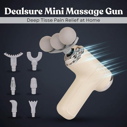 9-in-1 Electric Massage Gun Relieve Muscle Pain in Minutes — Anytime, Anywhere