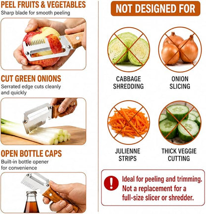 MULTIFUNCTIONAL Ultra Sharp Vegetable Peeler & Cutter