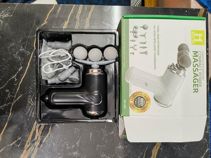 9-in-1 Electric Massage Gun Relieve Muscle Pain in Minutes — Anytime, Anywhere