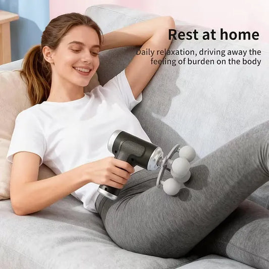 Deep Tissue Massage Gun for Muscle Recovery, Neck, Shoulder, Back & Full Body Pain Relief | Portable Handheld Massager